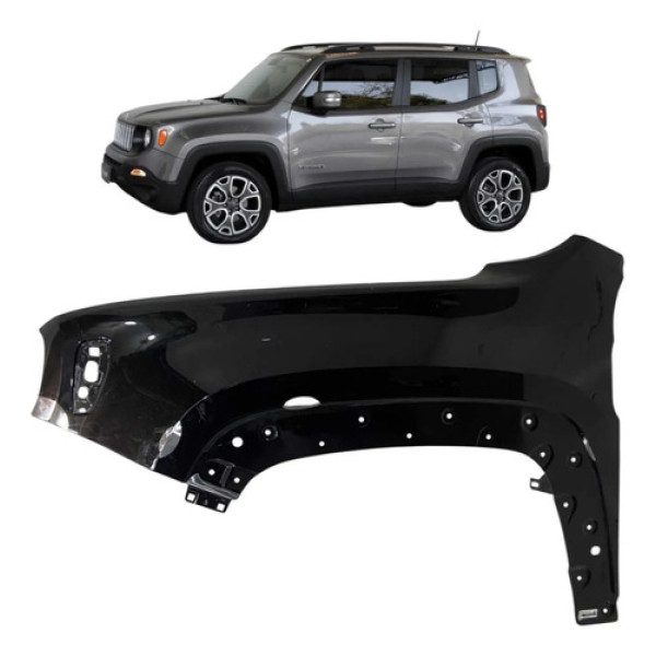 Paralama Esquerdo Jeep Renegade 2013 A 2024 Original
