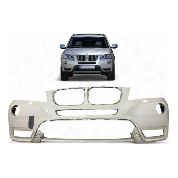 Parachoque Dianteiro Bmw X3 2011 2012 2013 2014 Original Branco