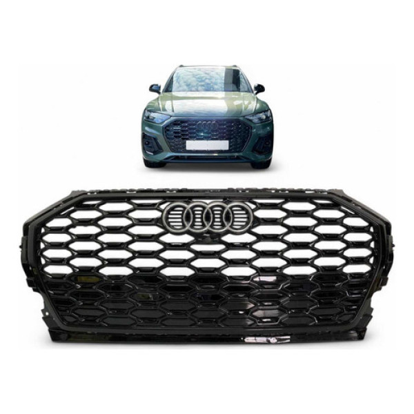 Grade Dianteira Audi Q5 S-line 2021 2022 2023 Original Brilhante