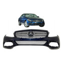 Parachoque Dianteiro Mercedes Benz C180 2015 A 2017 Azul