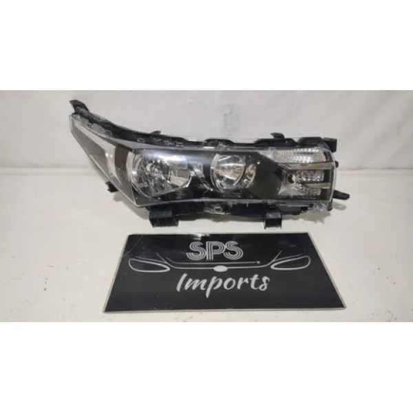 Farol Direito Toyota Corolla S/ Led 2014 A 2017 Original Direito