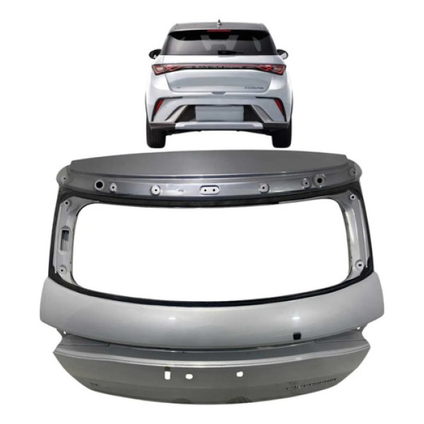 Tampa Traseira Byd Dolphin 2023 A 2025 Original Cinza