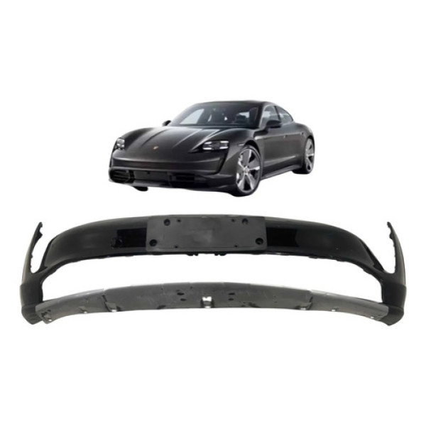 Parachoque Dianteiro Porsche Taycan 2020 A 2024 Original Preto
