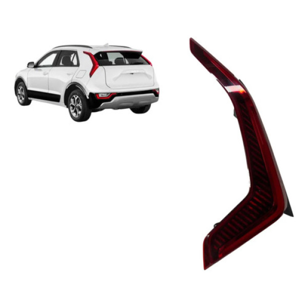 Lanterna Esquerda Kia Niro 2022 A 2025 Original Esquerdo/motorista Vermelho