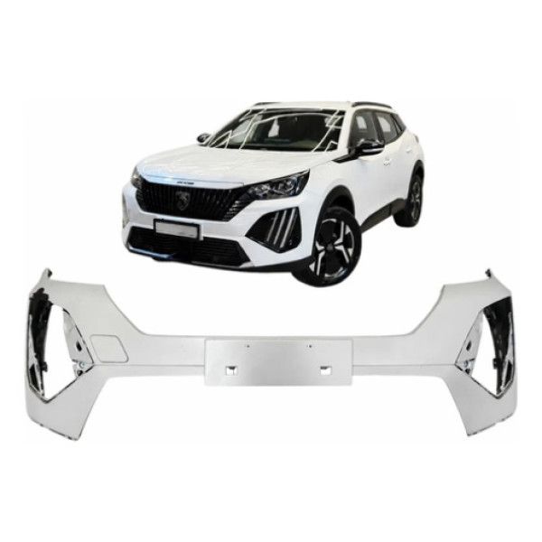 Parachoque Dianteiro Peugeot 2008 2024 2025 Original Branco