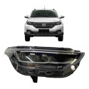 Farol Direito Fiat Strada Led 2021 A 2025 Original Direito/passageiro