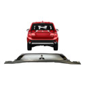 Aplique Tampa Traseira Mitsubishi Outlander Gt 2016 A 2019 Prata
