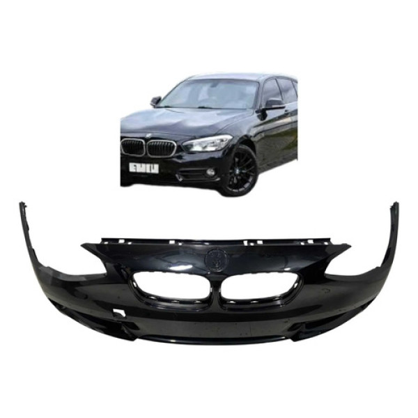 Parachoque Dianteiro Bmw 118i 120i 2012 A 2016 Orignal Preto