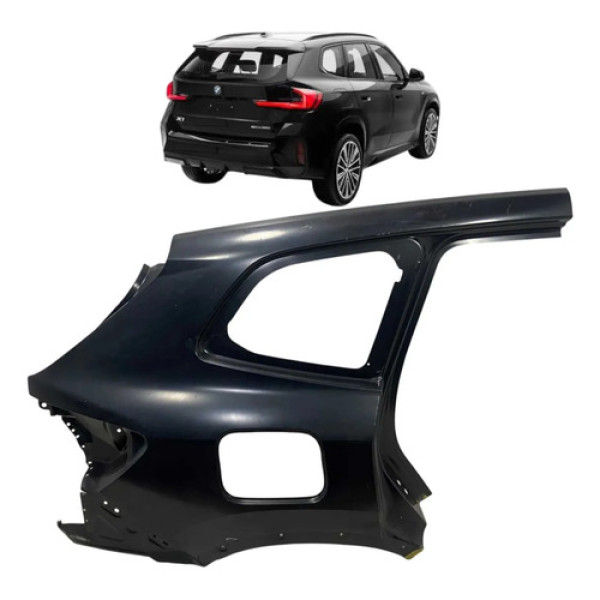 Retalho Lateral Traseira Direita Bmw X1 V11 2020 A 2025 Preto