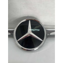 Grade Parachoque Mercedes A200 A250 2020 2021 2022 Original Cinza-escuro Cromado Brilhante
