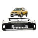Parachoque Dianteiro Volkswagen Saveiro Cross 2008 A 2013 Branco