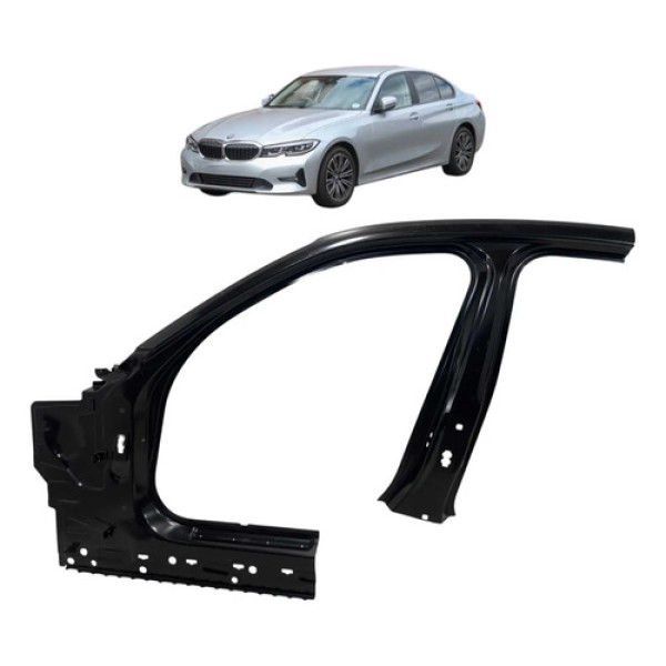 Retalho Lateral Dianteiro Esquerdo Bmw 320i G20 2019 A 2025 Preto