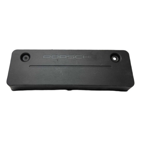 Moldura Suporte De Placa Porsche 911 Gt3 2020 A 2022 Preto