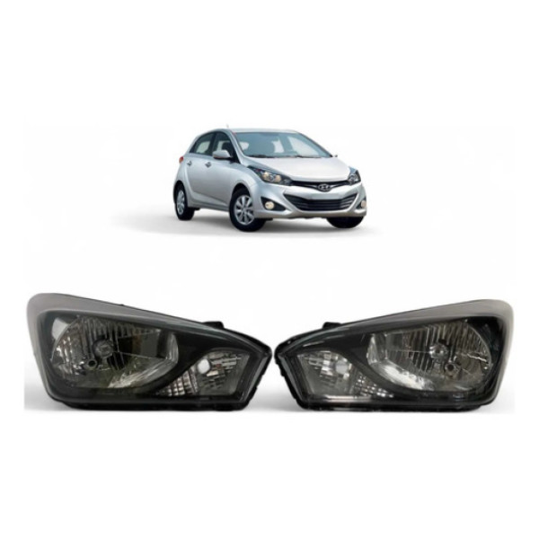 Farol Hyundai Hb20 Fume Esquerdo 2012 A 2018 Original Esquerdo/motorista