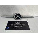 Grade Parachoque Mercedes A200 A250 2020 2021 2022 Original Cinza-escuro Cromado Brilhante
