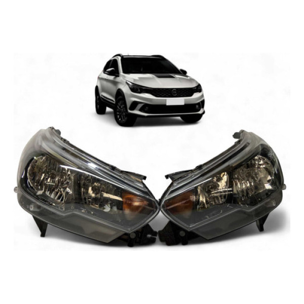 Farol Fiat Argo Esquerdo Sem Led 2017 A 2024 Original Esquerdo/motorista