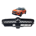 Grade Dianteira Renault Kardian 2024 A 2026 Original Preto Brilhante