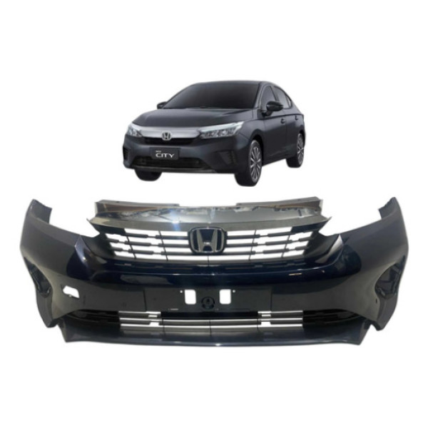 Parachoque Dianteiro Honda City 2022 A 2025 Original Azul