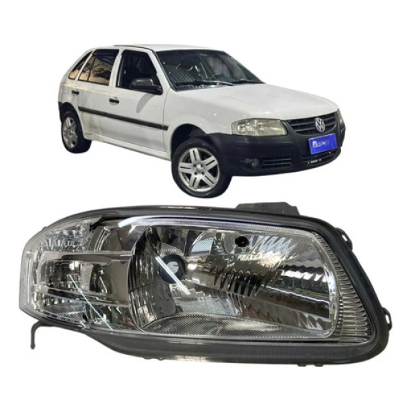 Farol Direito Volkswagen Gol Parati G4 2004 A 2014 Original Direito/passageiro