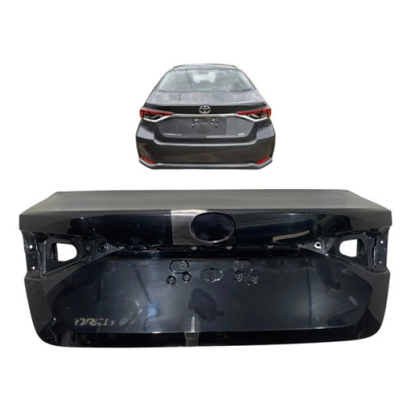 Tampa Traseira Toyota Corolla 2020 A 2025 Original Preto