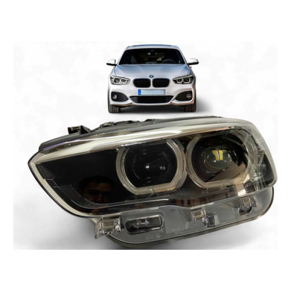 Farol Bmw 118i 120i 125i 135i Esquerdo 2016 A 2019 Original Esquerdo/motorista