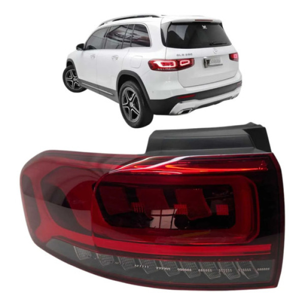 Lanterna Esquerda Mercedes Glb 200 2020 A 2023 Original Esquerdo/motorista Vermelho