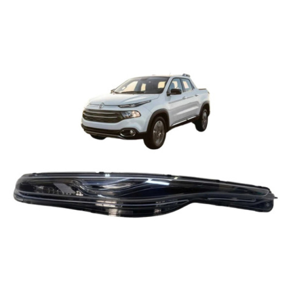 Farol Esquerdo Fiat Toro Led 2 Reatores 2019 A 2023 Original Esquerdo/motorista