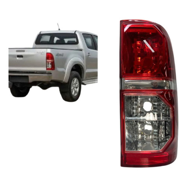Lanterna Traseira Direito Toyota Hilux Srv 2012 A 2015 Direito/passageiro Vermelho