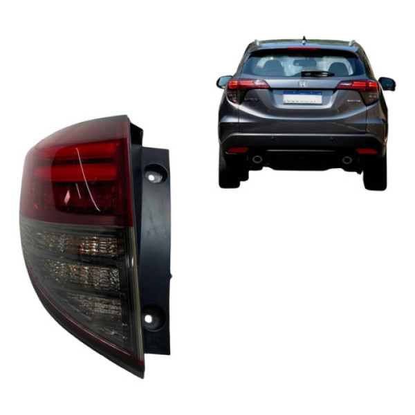 Lanterna Esquerda Honda Hrv Led 2018 A 2021 Original Esquerdo/motorista Vermelho