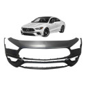 Parachoque Dianteiro Mercedes Cla 45 Cla 250 Amg 2020 A 2023 Preto