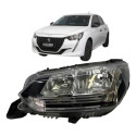 Farol Esquerdo Peugeot 208 S/led 2020 A 2024 Original Esquerdo/motorista