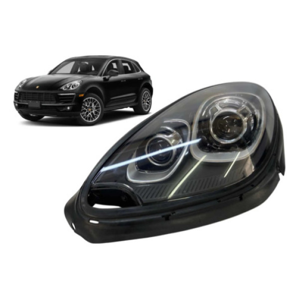 Farol Esquerdo Porsche Macan 2014 A 2018 Original Esquerdo/motorista