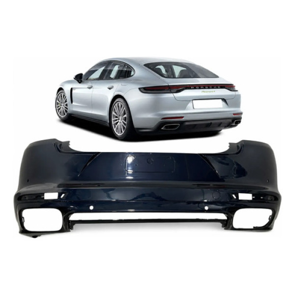 Parachoque Traseiro Porsche Panamera 2017 A 2020 Original