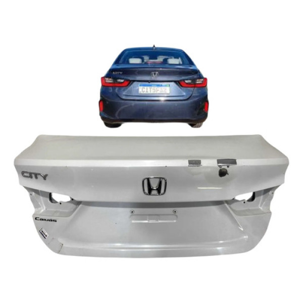 Tampa Traseira Honda City 2022 A 2025 Branco