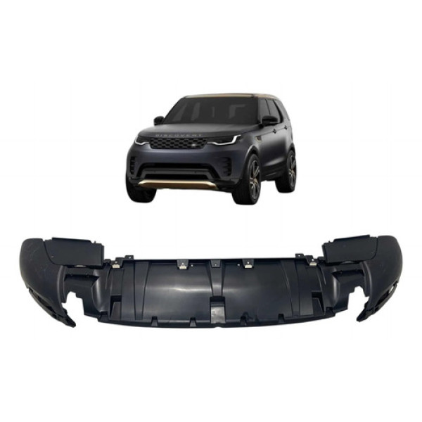 Aplique Inferior Parachoque Diant Land Rover Discovery 2020 Preto