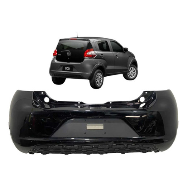 Parachoque Traseiro Fiat Mobi Way 2017 A 2025 Original