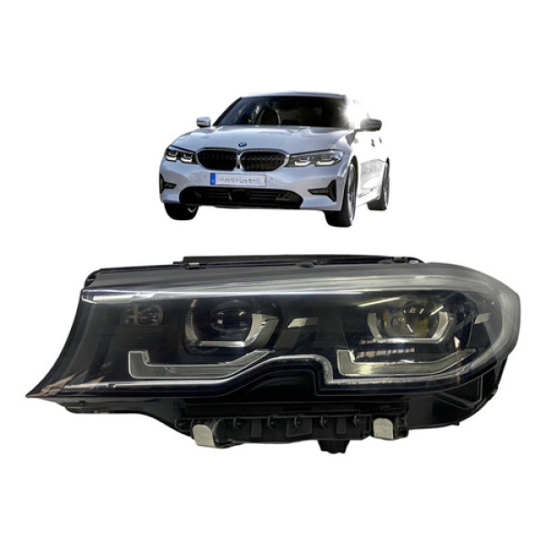 Farol Esquerdo Bmw 320i 330i G20 G21 2019 A 2022 Original Esquerdo/motorista