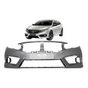 Parachoque Dianteiro Honda Civic G10 2017 A 2019 Orignal Prateado