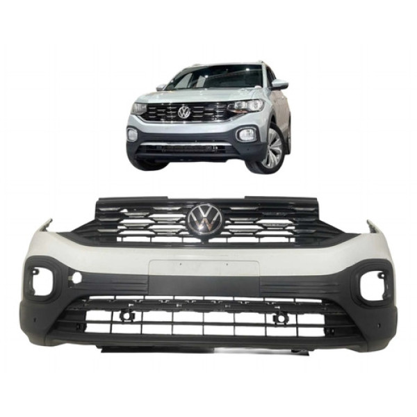 Parachoque Dianteiro Volkswagen T-cross 2019 A 2024 Original Branco