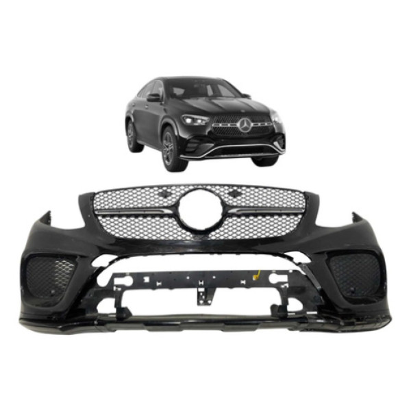 Parachoque Dianteiro Mercedes Gle 400 63 Amg 2015 A 2019 Preto