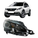 Farol Peugeot 2008 Fume C/ Led Direito 2015 A 2022 Original Direito