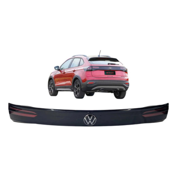 Lanterna Tampa Traseira Volkswagen Nivus 2021 A 2024 Origina Ambos Lados Vermelho