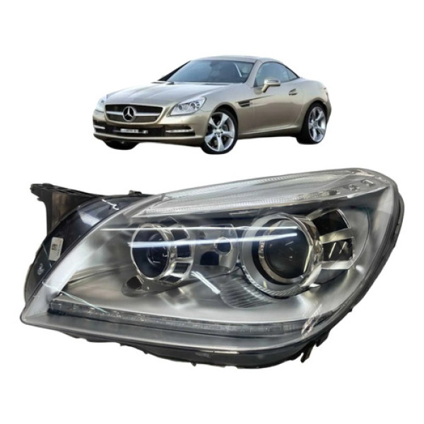 Farol Esquerdo Mercedes Slk 200 250 300 2012 A 2016 Esquerdo/motorista