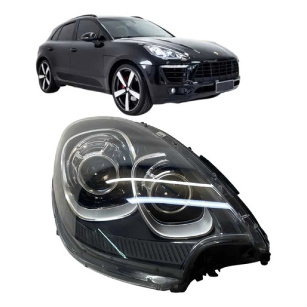 Farol Direito Porsche Macan 2014 A 2018 Original Direito/passageiro