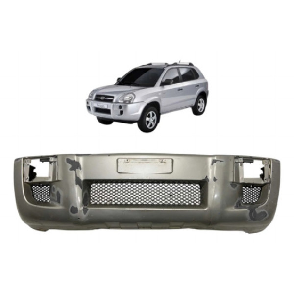 Parachoque Dianteiro Hyundai Tucson 2005 A 2016 Original Cinza