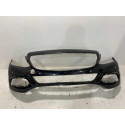 Parachoque Dianteiro Mercedes C180 C200 2015 A 2018 Preto