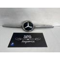 Grade Parachoque Mercedes A200 A250 2020 2021 2022 Original Cinza-escuro Cromado Brilhante
