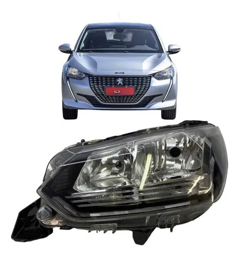 Farol Esquerdo Peugeot 208 S/ Led 2020 A 2024 Original Esquerdo/motorista