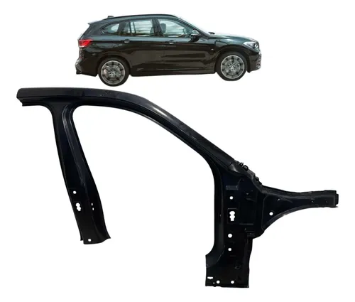 Retalho Lateral Dianteira Direita Bmw X1 V11 2020 A 2025 Preto