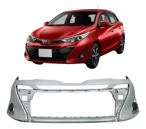 Parachoque Dianteiro Toyota Yaris 2017 A 2021 Usado Original Branco